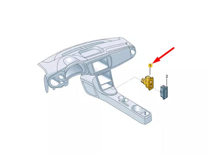 NEW VOLKSWAGEN BEETLE A5 USB AND AUX-IN CONNECTION 5G0035222F