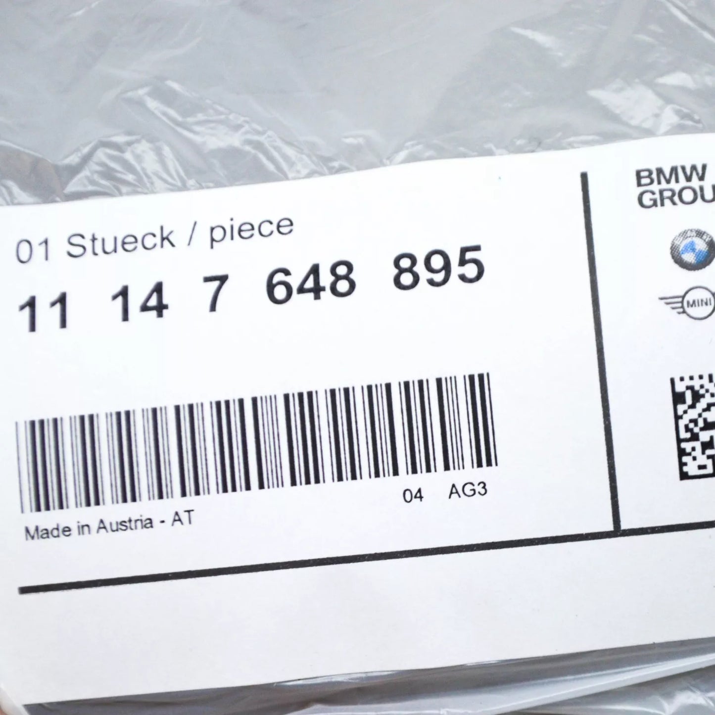 NEW BMW 1 F21 ENGINE FRONT SOUND INSULATION COVER 11147648895 ORIGINAL