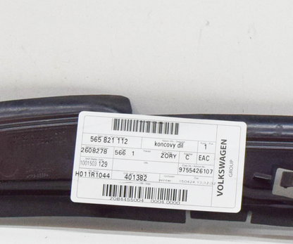 new skoda kodiaq ns front right fender closing element 565821112 original