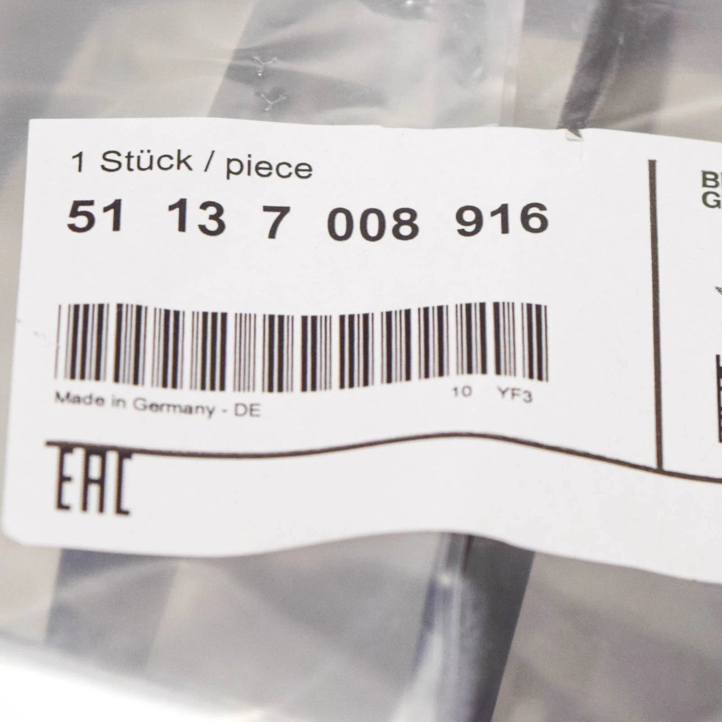 NEW BMW 6 E63 FRONT RIGHT FOG LIGHT GRILL 51137008916 7008916 2004 3796361