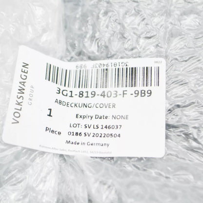 NEW VOLKSWAGEN PASSAT B8 FRONT LEFT WIPER COWL TRIM LHD 3G1819403F9B9