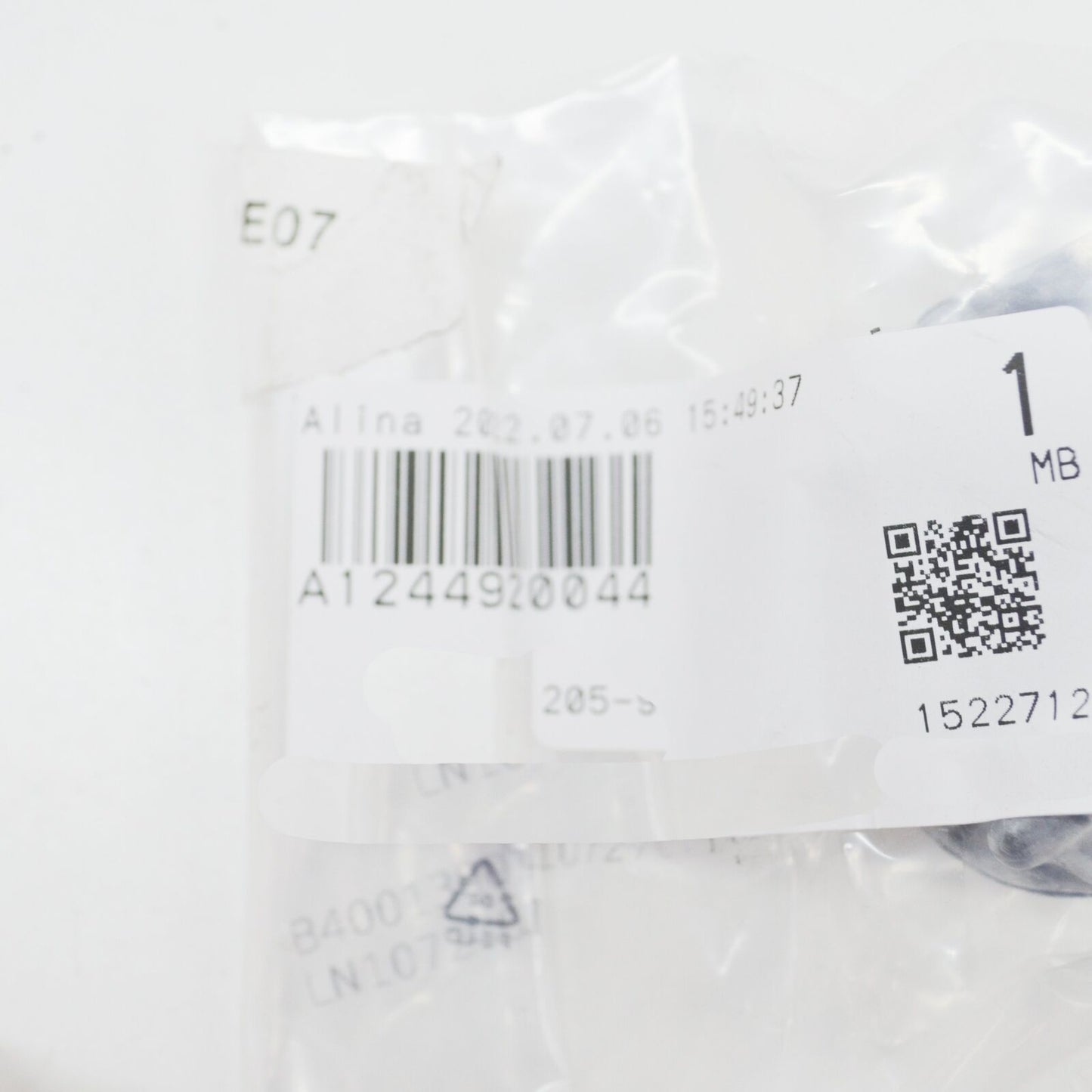 NEW MERCEDES-BENZ E W124 REAR MUFFLER SUSPENSION RING A1244920044 ORIGINAL