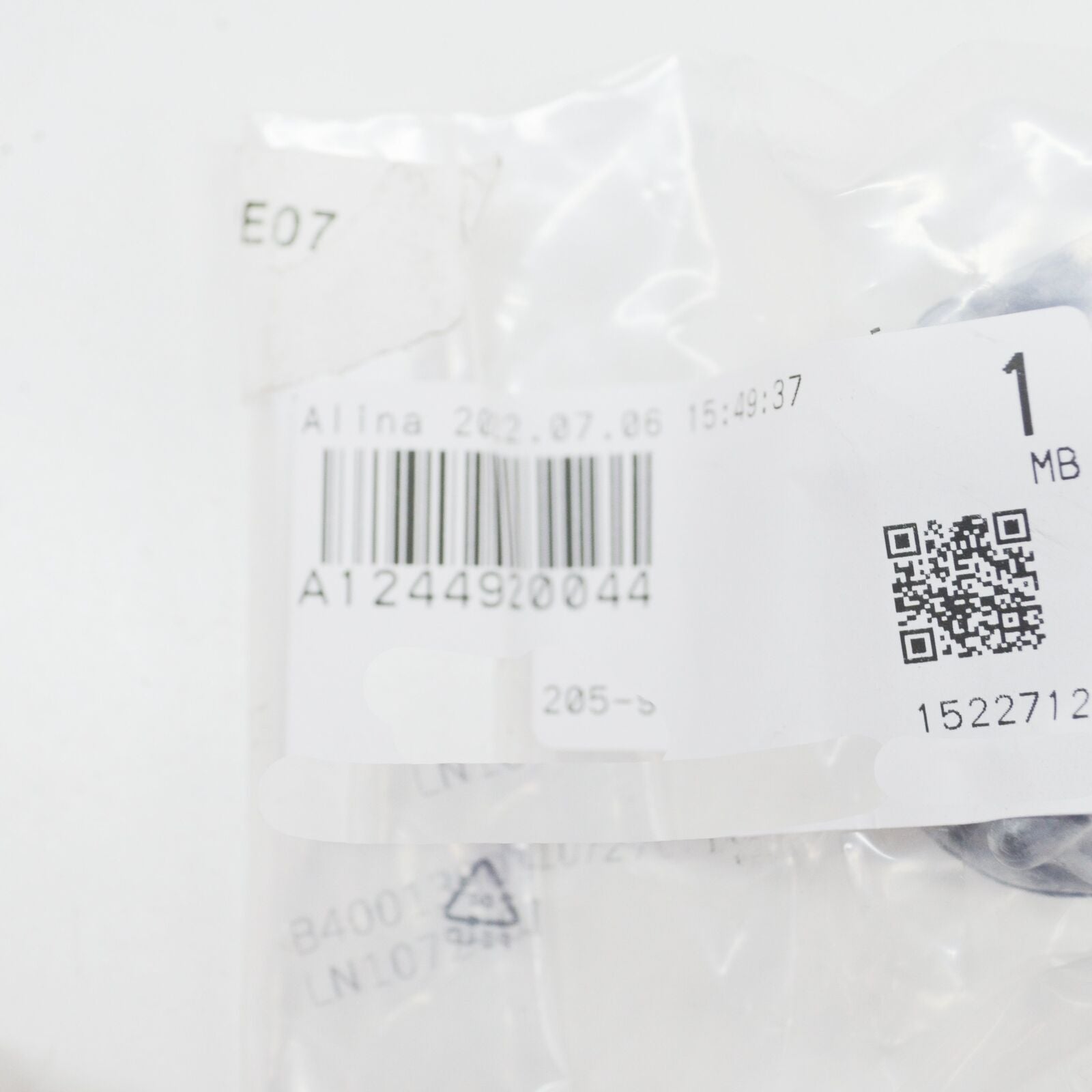 NEW MERCEDES-BENZ E W124 REAR MUFFLER SUSPENSION RING A1244920044 ORIGINAL