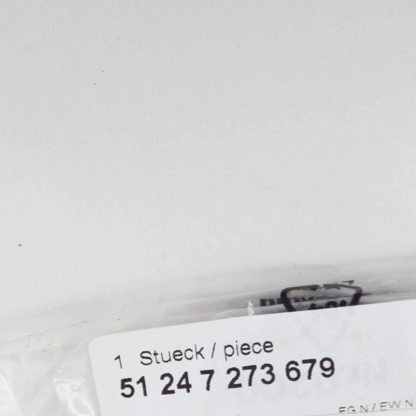 NEW BMW X3 F25 HINGE/TRUNK LID EARTH STRAP 7273679 51247273679 ORIGINAL