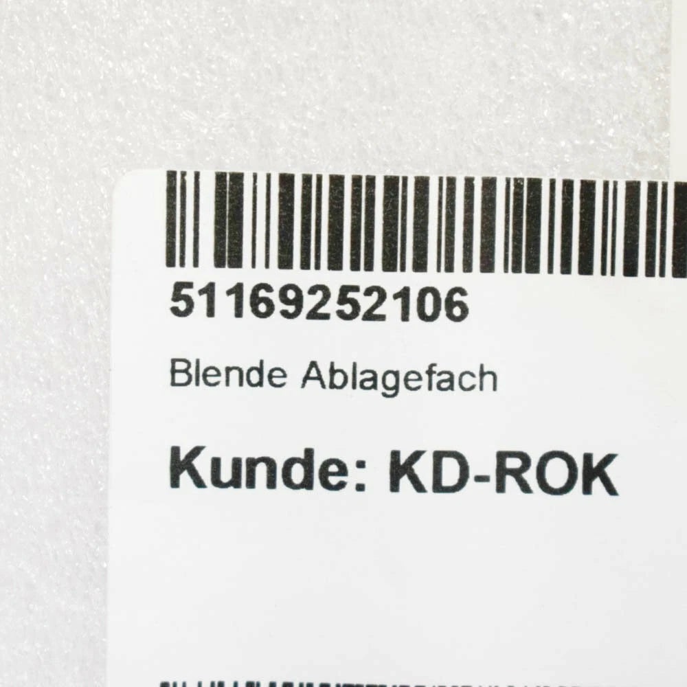 NEW BMW X5 F15 F16 CENTER CONSOLE STORAGE TRAY TRIM 51169252106 2016