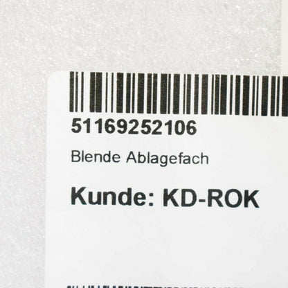 NEW BMW X5 F15 F16 CENTER CONSOLE STORAGE TRAY TRIM 51169252106 2016