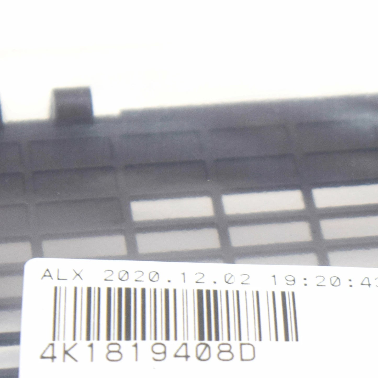 NEW AUDI A6 C8 FRONT COWL COVER FOLIAGE GRILLE LHD 4K1819408D