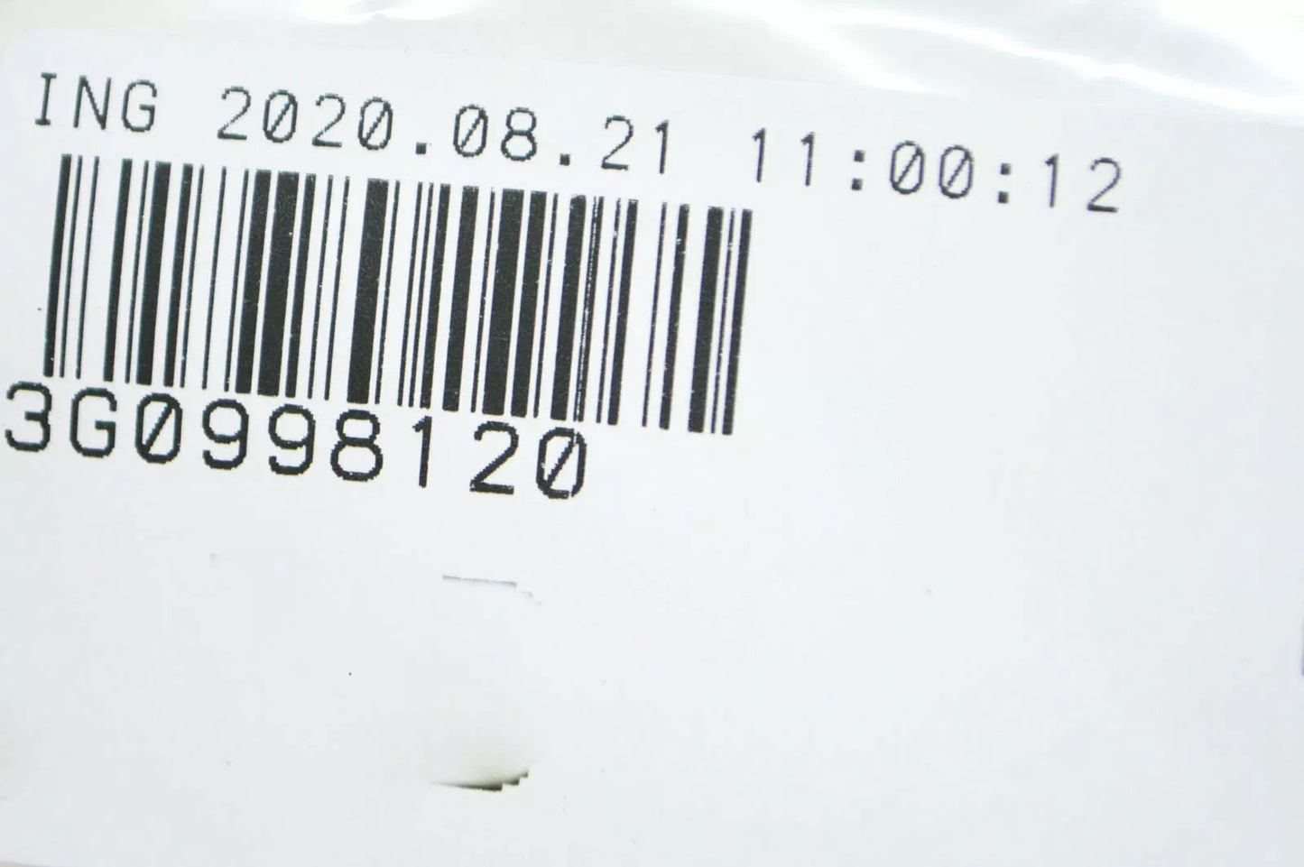 NEW VW PASSAT B8 RIGHT UPPER HEADLIGHT SEAL SET 3G0998120 ORIGINAL