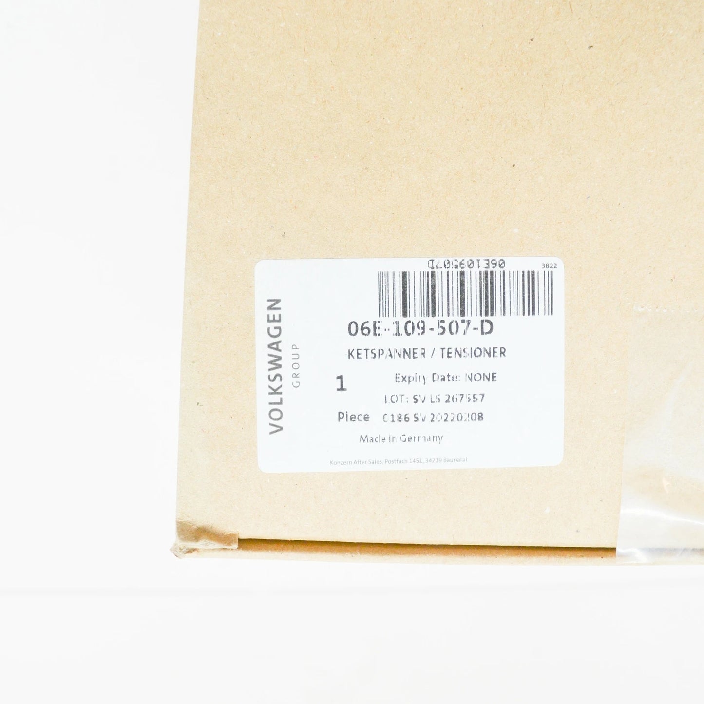 NEW AUDI A4 B7 ENGINE LOWER TIMING CHAIN TENSIONER 06E109507D