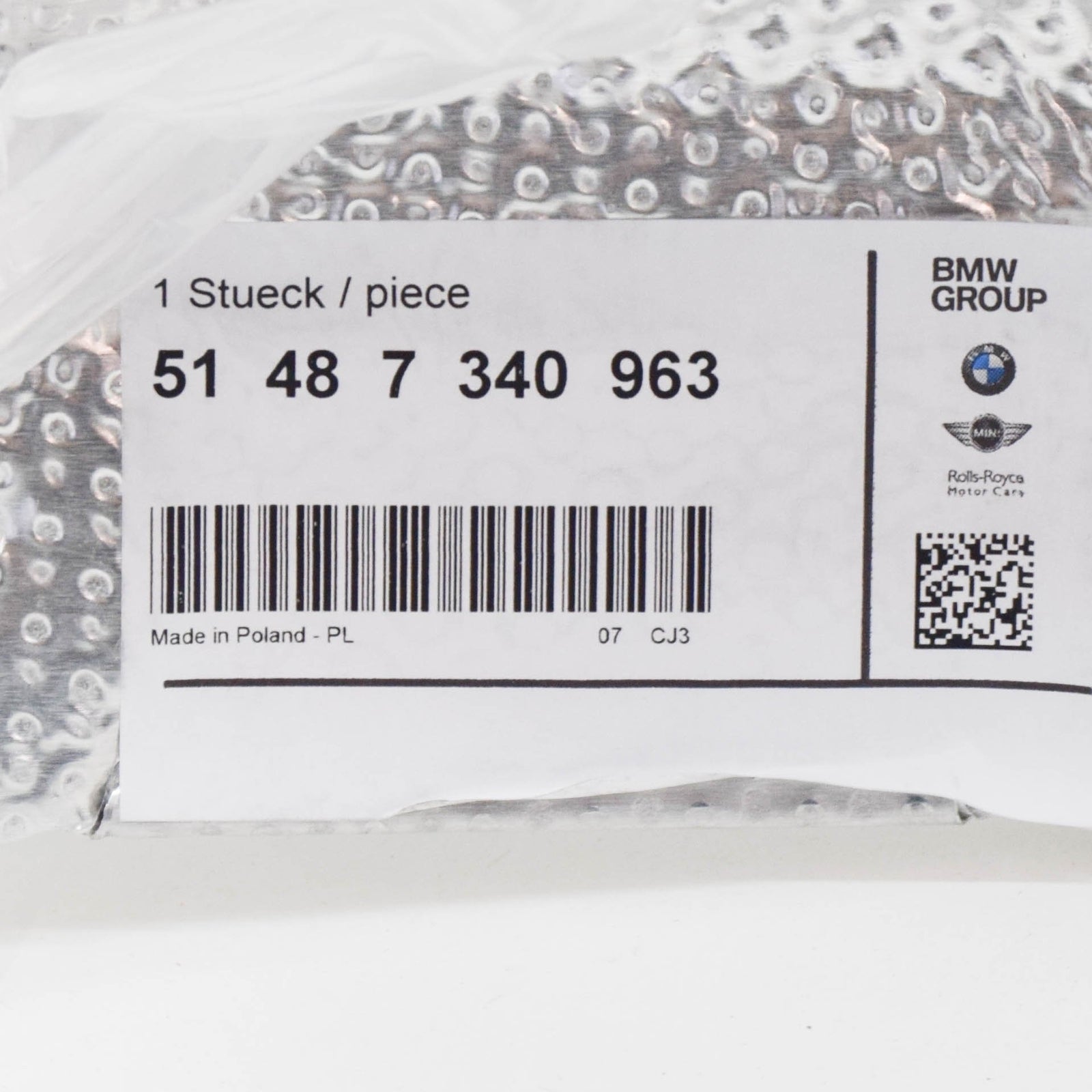 new bmw 2 coupe g42 tunnel heat insulation protection 51487340963 original