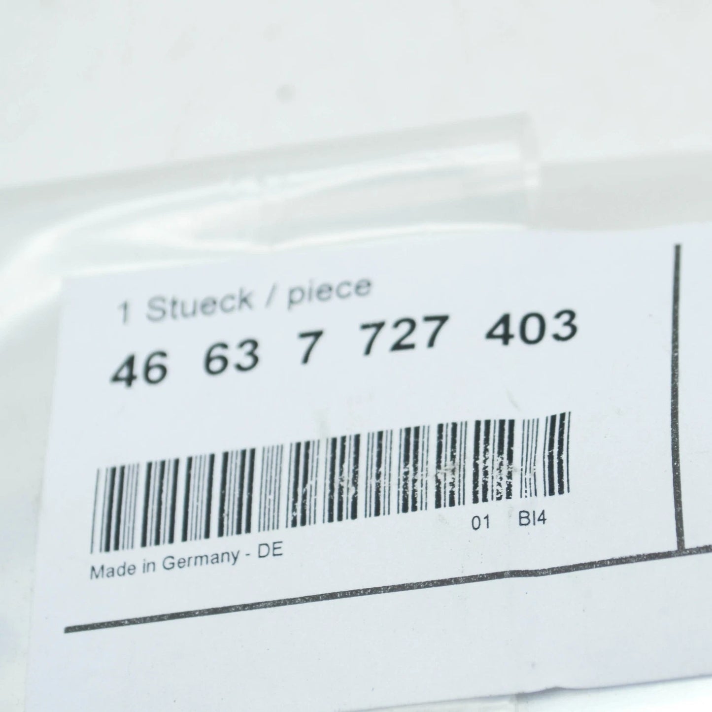 NEW BMW K48 K 1600 GT LEFT WINDSHIELD MOUNT CHROME TRIM 46637727403 ORIGINAL