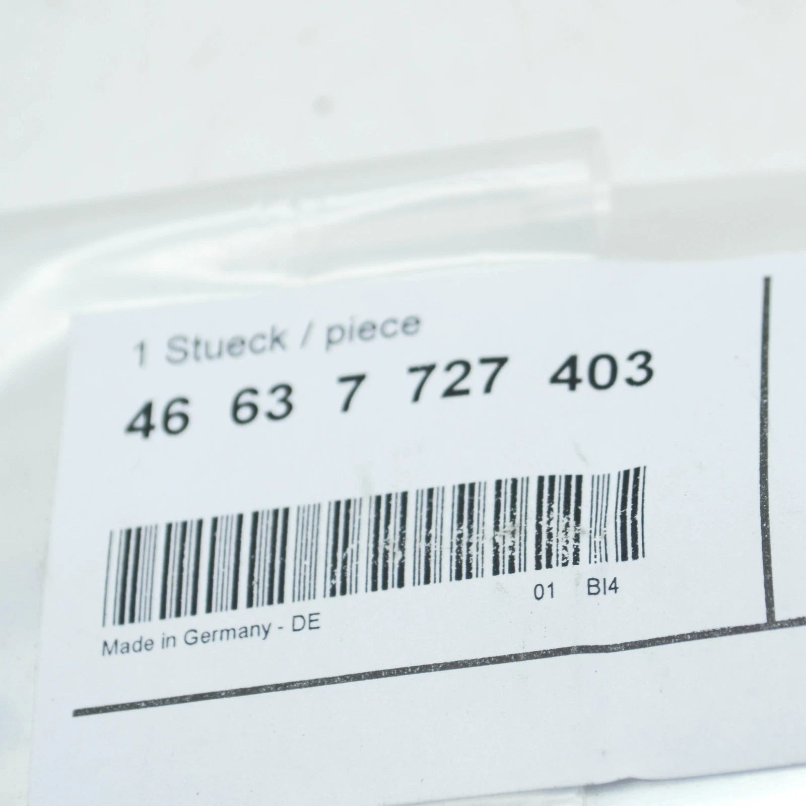 NEW BMW K48 K 1600 GT LEFT WINDSHIELD MOUNT CHROME TRIM 46637727403 ORIGINAL