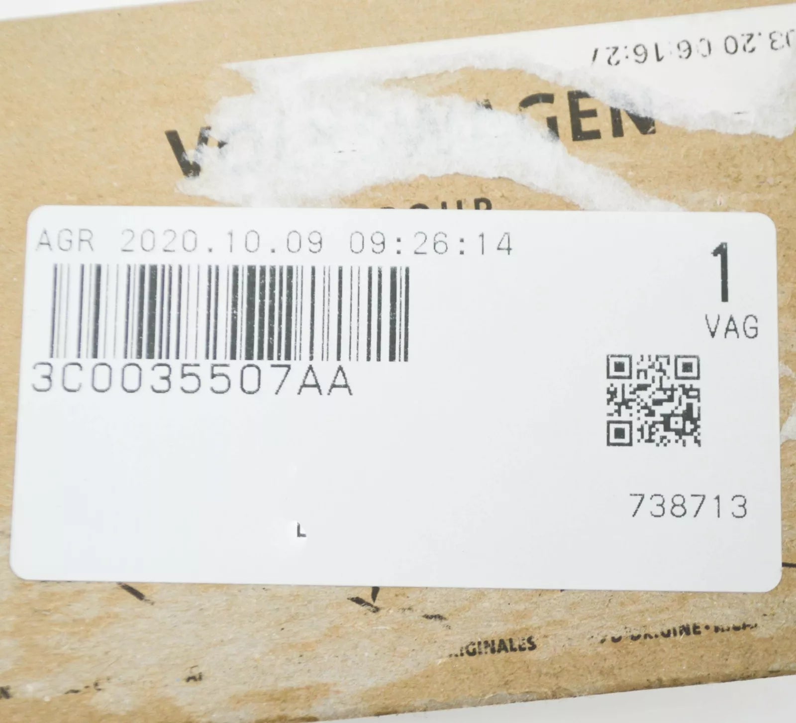 NEW VOLKSWAGEN BEETLE 5C7 ROOF SHARK ANTENNA 3C0035507AA