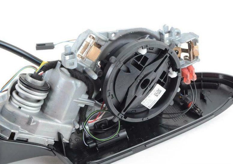 NEW AUDI A4 B8 FRONT RIGHT EXTERIOR MIRROR ASSEMBLY LHD 8K1857410AG01C ORIGINAL