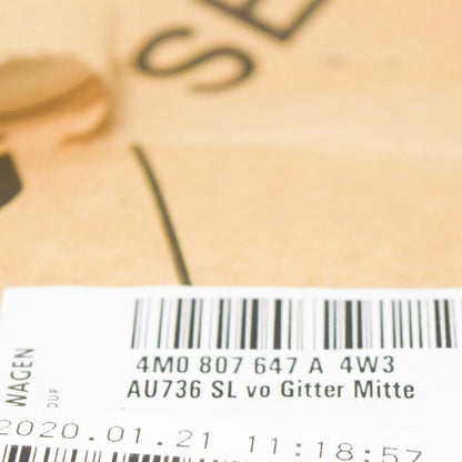 NEW AUDI Q7 4M FRONT BUMPER BUMPER GRILLE 4M0807647A4W3