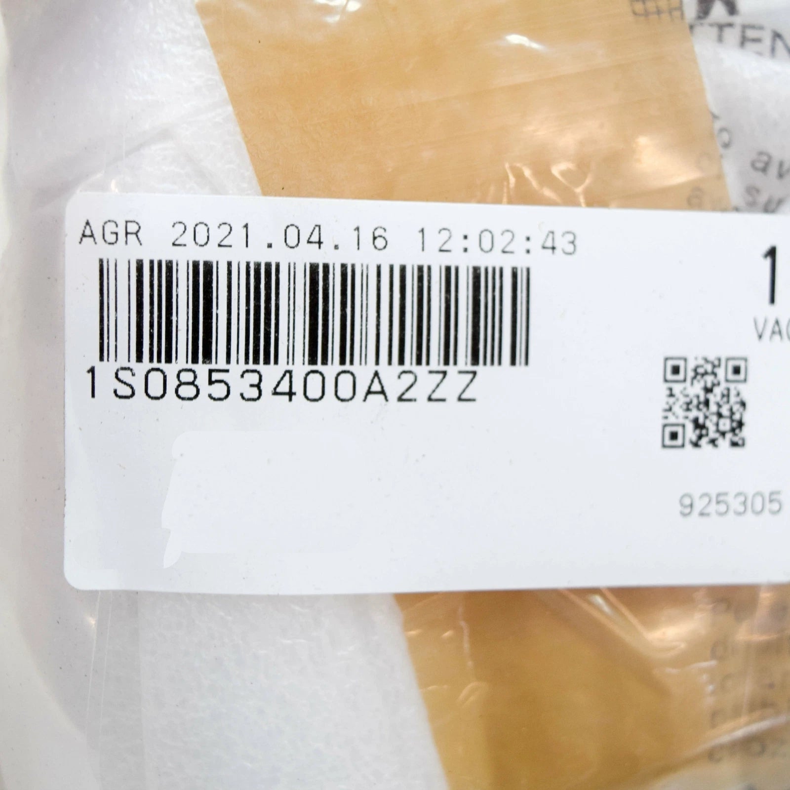 NEW VW UP! FRONT RIGHT FOG LIGHT SURROUND RING TRIM 1S0853400A2ZZ