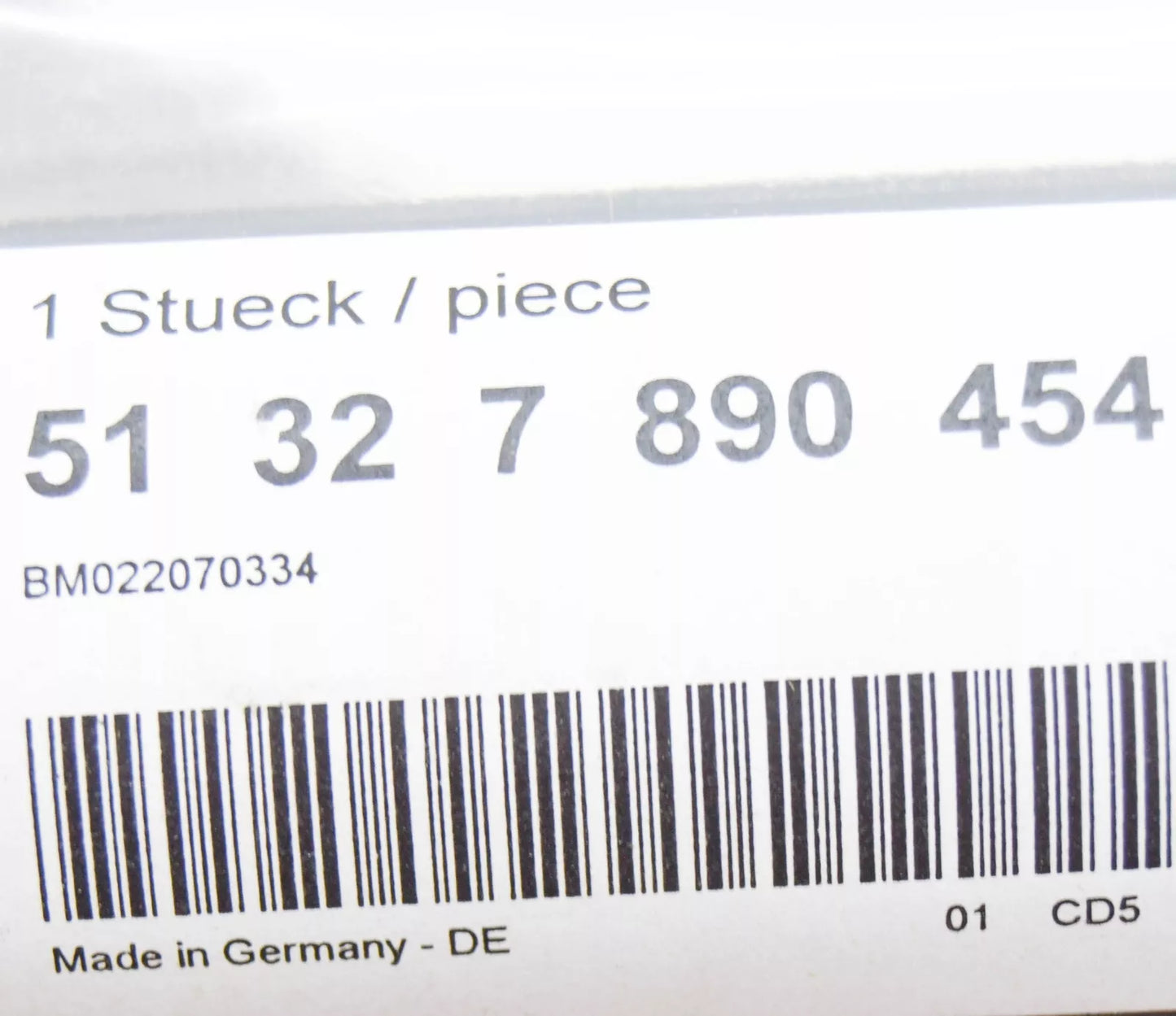 NEW BMW 3 E46 FRONT RIGHT OUTER WEATHERSTRIP 51327890454 7890454 ORIGINAL