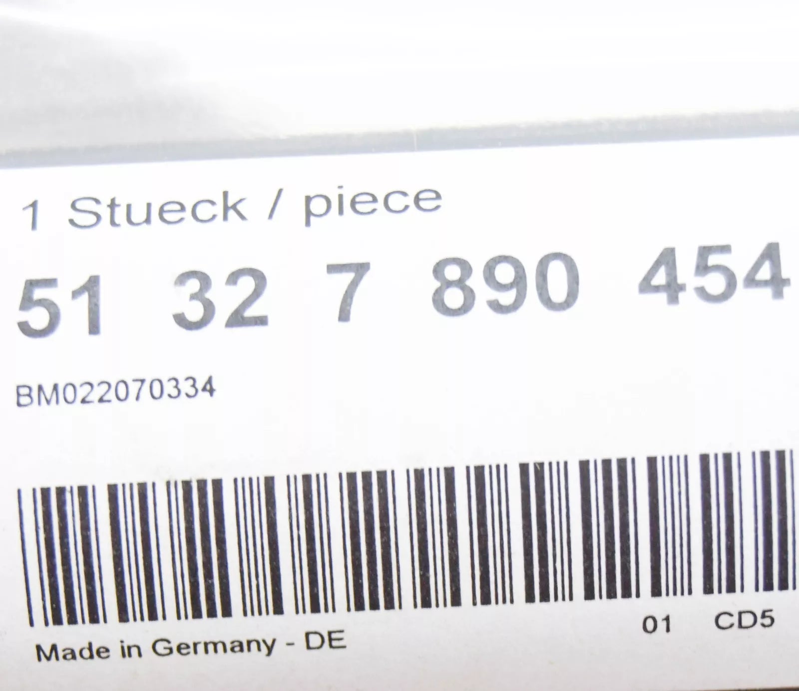 NEW BMW 3 E46 FRONT RIGHT OUTER WEATHERSTRIP 51327890454 7890454 ORIGINAL