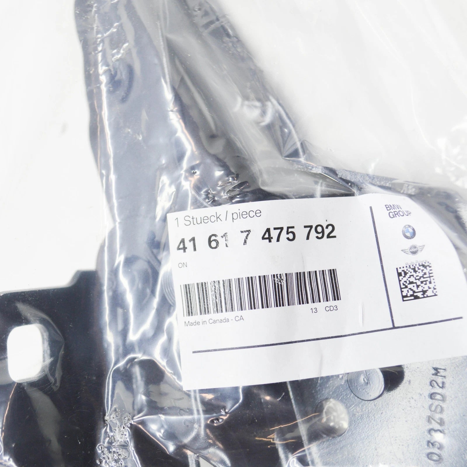 NEW BMW X3 G01 F97 FRONT RIGHT HOOD HINGE 41617475792 ORIGINAL