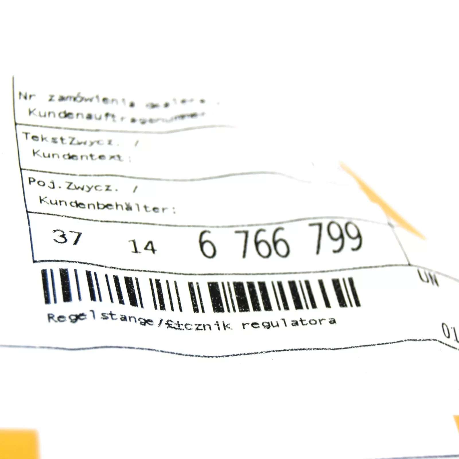 NEW BMW X5 E53 FRONT HEADLIGHT LEVEL ADJUSTMENT ROD 37146766799 ORIGINAL