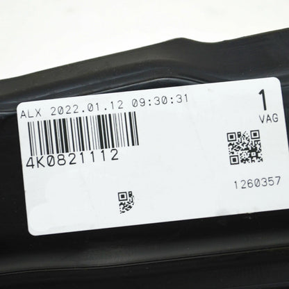 NEW AUDI A6 C8 FRONT RIGHT FENDER WING SEAL COVER 4K0821112 ORIGINAL