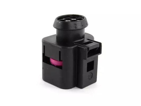 NEW AUDI A1 MK1 FLAT CONTACT HOUSING 6 PIN BLACK 1J0973713 ORIGINAL