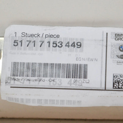 NEW BMW 5 E60 ENGINE BELLY PAN MOUNTING BRACKET 51717153449 ORIGINAL