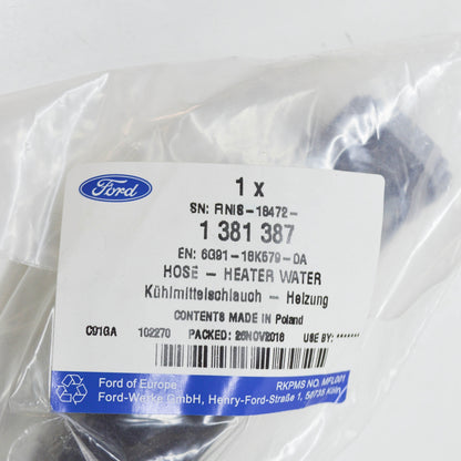 new ford galaxy mk2 heater water hose 6g91-18k579-da 1381387 original