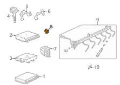 NEW BMW 5 E34 DISTRIBUTOR ROTOR 12111715906 1715906 3.4 PETROL ORIGINAL