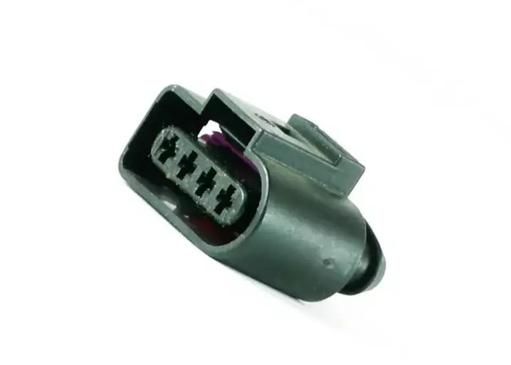 NEW VW CC 4-PIN ELECTRICAL CONNECTOR FLAT CONTACT HOUSING 1J0973724 ORIGINAL