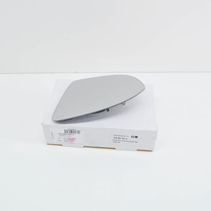 NEW VW TOURAN 5T FRONT LEFT DOOR MIRROR GLASS RHD 510857521A ORIGINAL