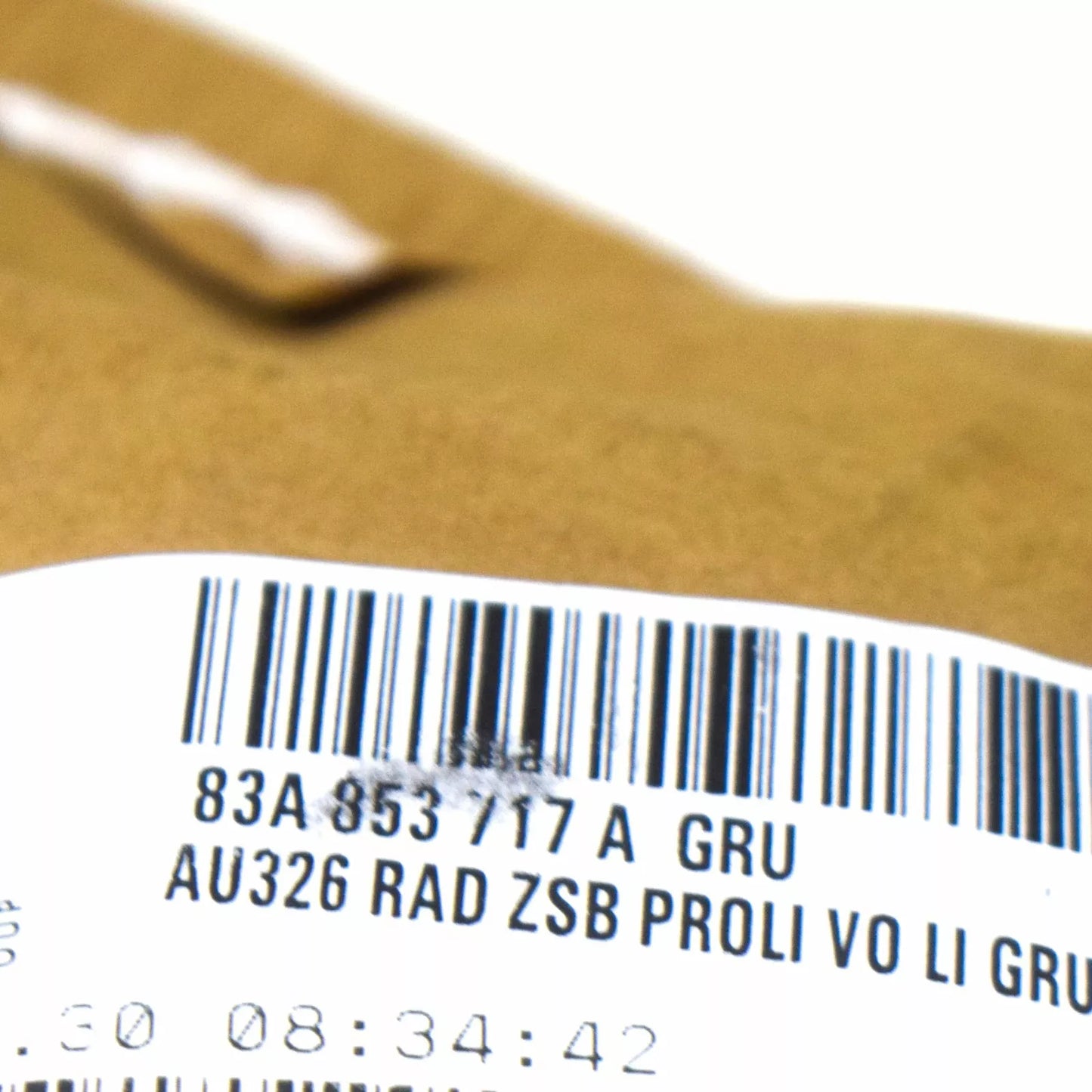 NEW AUDI Q3 F3 FRONT LEFT FENDER WHEEL ARCH MOLDING TRIM 83A853717AGRU ORIGINAL