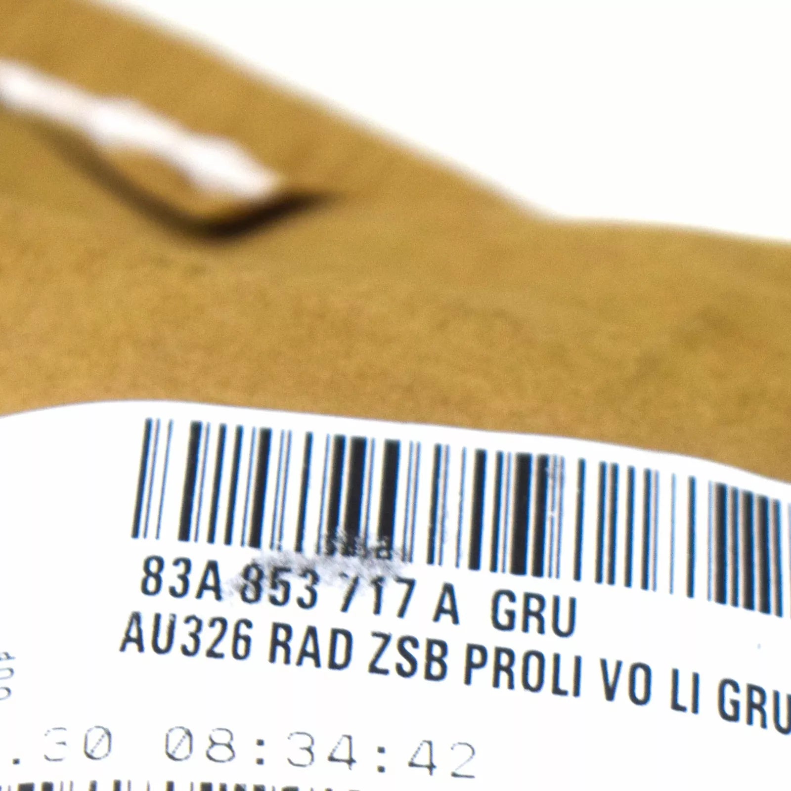 NEW AUDI Q3 F3 FRONT LEFT FENDER WHEEL ARCH MOLDING TRIM 83A853717AGRU ORIGINAL