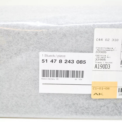 NEW BMW 3 CONVERTIBLE E46 TRUNK STORING PARTITION 51478243085 8243085 ORIGINAL