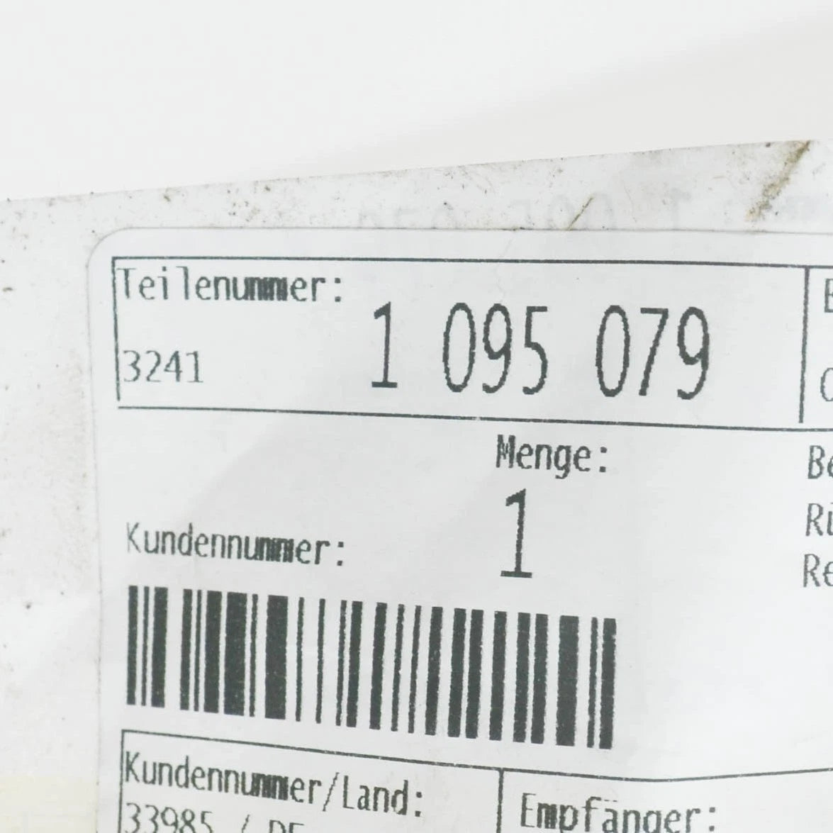 NEW BMW 5 E39 HYDRO STEERING OIL RETURN PIPE 32411095079 1095079 ORIGINAL