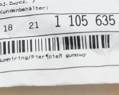 new bmw 3 compact e36 exhaust support rubber ring 1105635 18211105635 original