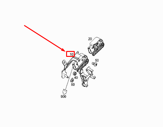 NEW MERCEDES-BENZ C W205 REAR RIGHT TURNING ANGLE SENSOR A2139050801 ORIGINAL