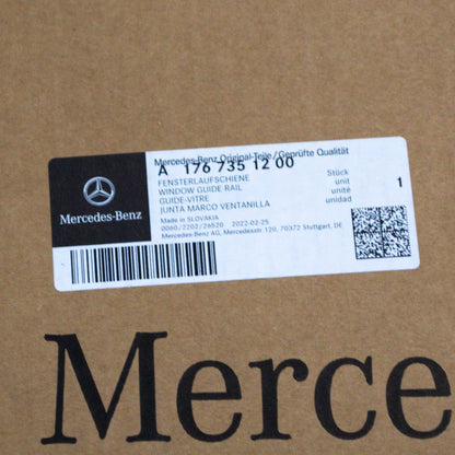 NEW MERCEDES-BENZ A W176 REAR RIGHT DOOR WINDOW GUIDE RAIL A1767351200