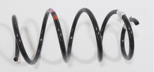 new audi a1 gb front coil spring 5q0411105cc original