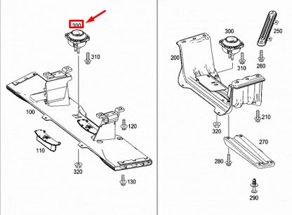 NEW MERCEDES-BENZ GLE W166 TRANSMISSION BEARING A1662400818 ORIGINAL