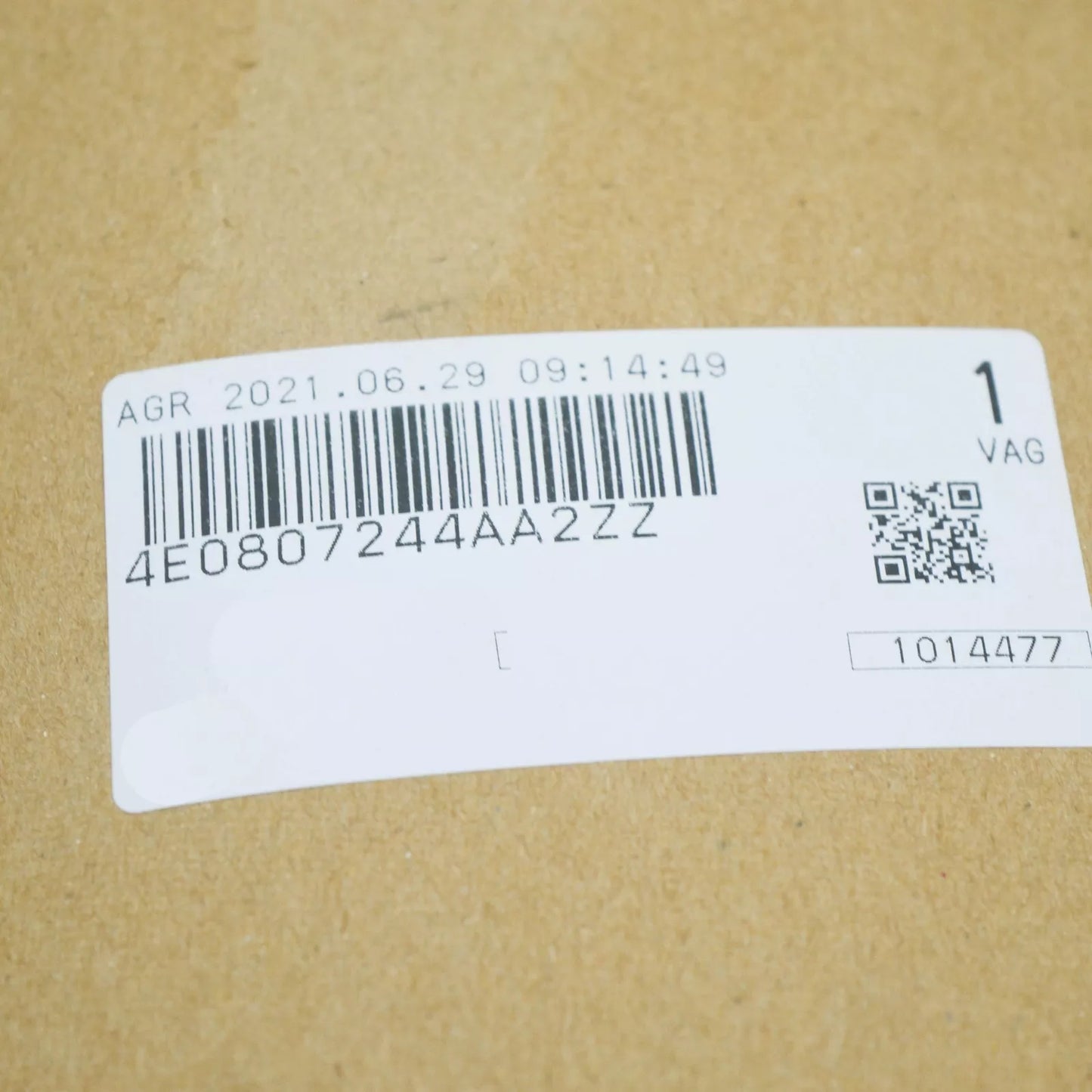 NEW AUDI A8 D3 FRONT BUMPER RIGHT CHROME MOLDING TRIM 4E0807244AA2ZZ