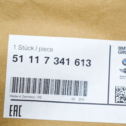 NEW BMW 1 F21 FRONT LEFT BUMPER OPEN GRILLE SPORT 51117341613 ORIGINAL