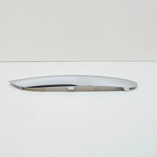 NEW BMW 7 F01 FRONT M BUMPER RIGHT MOLDING TRIM CHROME 51118047728 2015 ORIGINAL