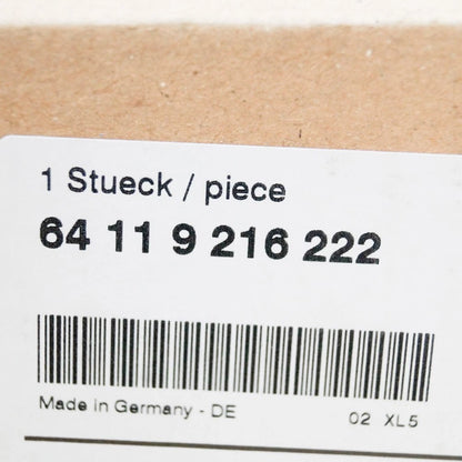 NEW BMW 5 F10 BLOWER HOUSING COVER LHD 64119216222 9216222 ORIGINAL