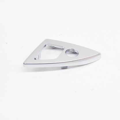 NEW BMW 5 F10 CENTER CONSOLE LOCK CHROME COVER W BUTTON 51169277349 RHD ORIGINAL