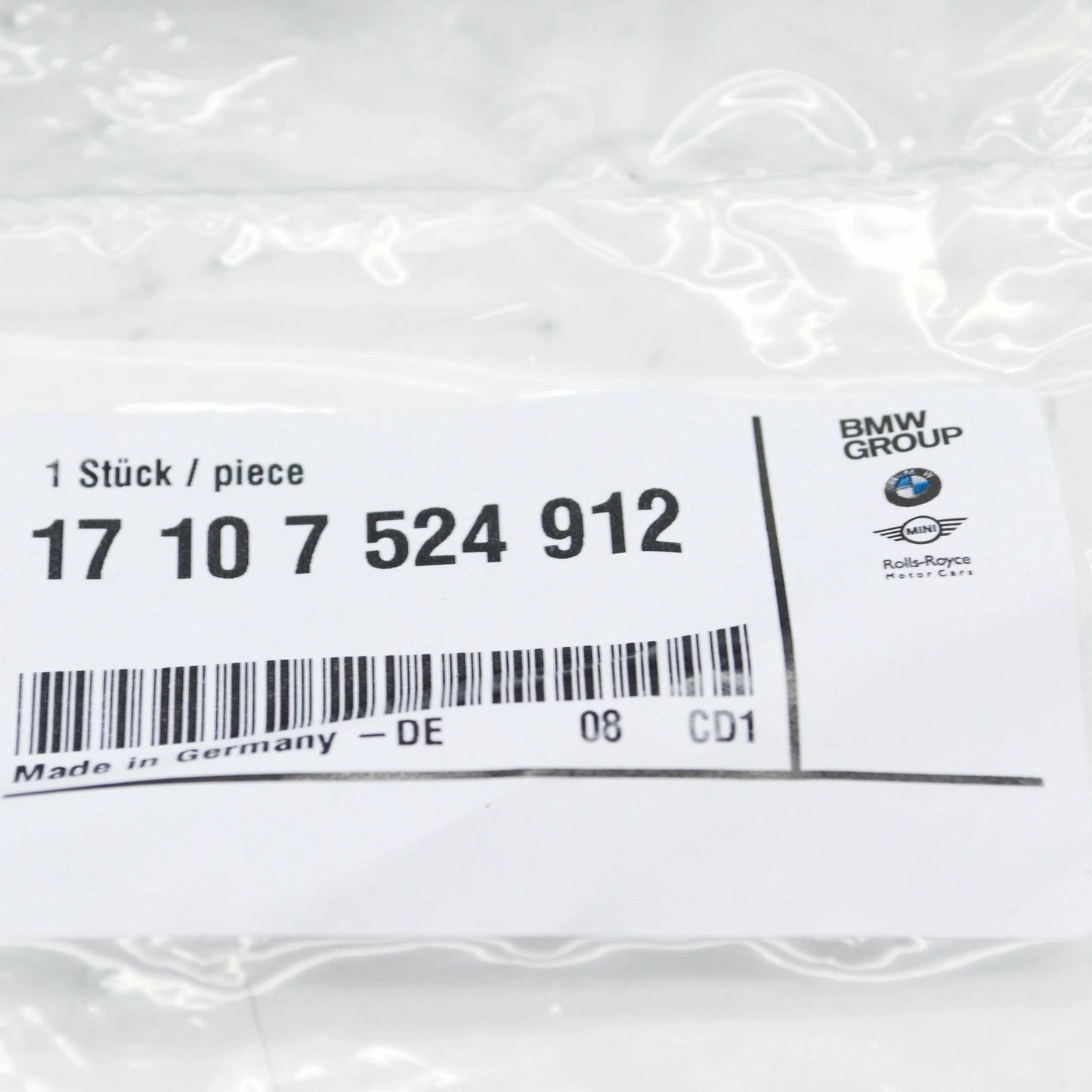 NEW BMW X1 E84 LEFT RADIATOR MOUNT CARRIER BRACKET 17107524912 7524912 ORIGINAL