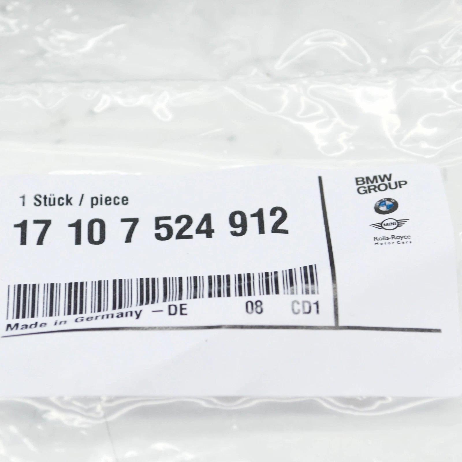 NEW BMW X1 E84 LEFT RADIATOR MOUNT CARRIER BRACKET 17107524912 7524912 ORIGINAL