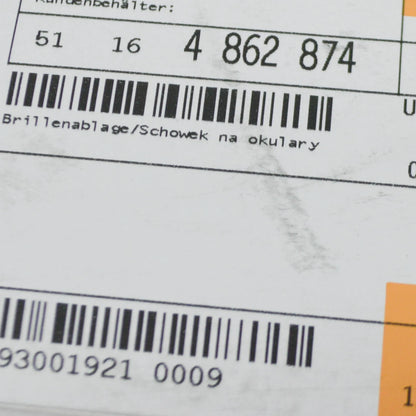 NEW BMW X1 E84 SUNGLASSES HOLDER TRAY REPLACEMENT 4862874 51164862874 ORIGINAL