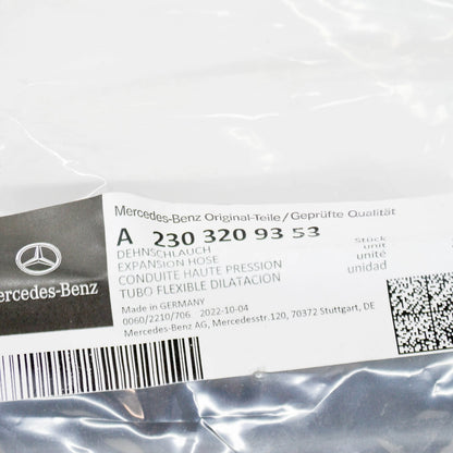 NEW MERCEDES-BENZ SL R230 PUMP TO SEPARATION POINT HOSE A2303209353 ORIGINAL