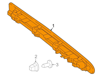 NEW MERCEDES BENZ VITO W447 REAR TOP BRAKE LIGHT A4479062900 ORIGINAL